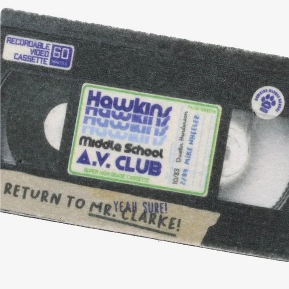 NWT STRANGER THINGS 2 VHS TAPE SPONGES - Picture 4 of 4